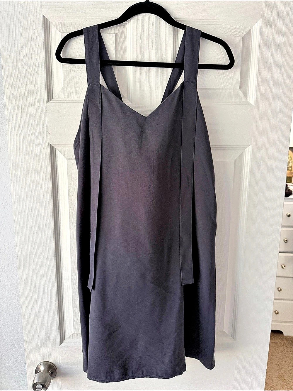ASOS Navy/Charcoal Short Dress Like New